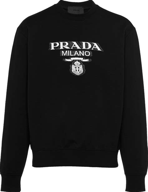 prada vintage sweatshirt|designer Prada sweatshirts.